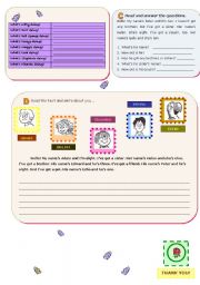 English Worksheet: My heroes 2