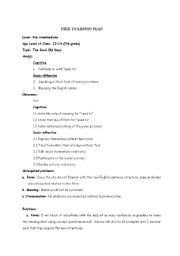 English Worksheet: used to lesson plan