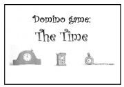 English Worksheet: Domino game: the Time
