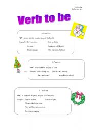 English Worksheet: Verb to be