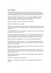 English Worksheet: volunteer