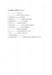 English worksheet: Principal or Principle?