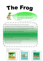 English worksheet: The Frog by MaxVelthuijs