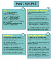 English Worksheet: Past Simple