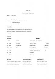English worksheet: Lesson for I have 