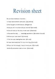 English Worksheet: mix
