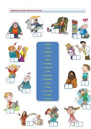 English Worksheet: feelings