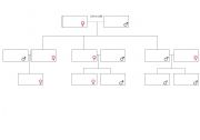 English Worksheet: Family Tree warmer- Pre Int