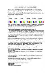 English worksheet: Sound Manipulation, Segmentation and Blending