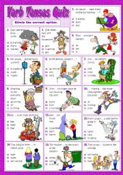 VERB TENSES QUIZ