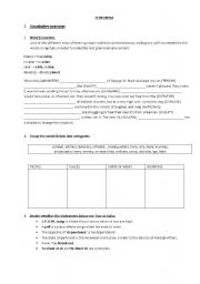 English Worksheet: terrorism vocabulary, reading and speaking