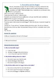 English Worksheet: test fun First Intermediate Memo Dec 2011