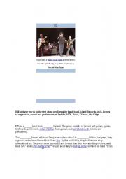 English Worksheet: U2 