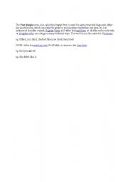 English worksheet: Term of Past Simple Tense