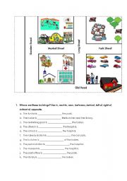 English Worksheet: Directions