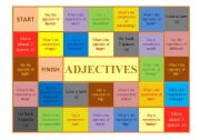 English Worksheet: Adjectives