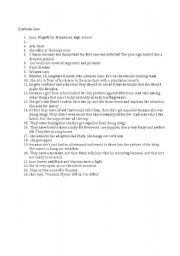 English Worksheet: Juno quetions