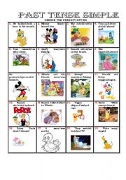 English Worksheet: past tense simple