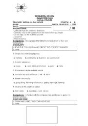 English worksheet: Test