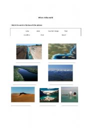 English Worksheet: where is it 