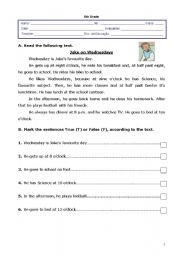 Worksheet - 1st term - 6