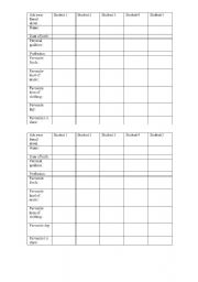English Worksheet: Getting to know