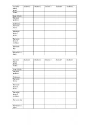 English worksheet: Getting to know