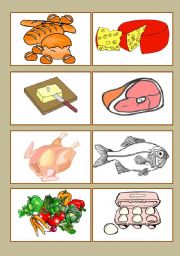 English Worksheet: FOOD & DRINKS