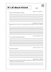 English Worksheet: Ireland