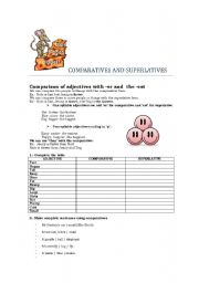 English Worksheet: BIG, BIGGER, THE BIGGEST