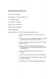 English worksheet: beginner