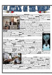 English Worksheet: Wikileaks - Past and Present Tenses (Simple/Perfect/Continuous/Passive) - The Media and Censorship