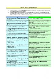 English Worksheet: Gerund vs. Infinitive Speaking Exercise