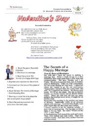 English Worksheet: Provocative Valentines Day