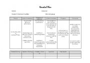 English Worksheet: Remedial Plan