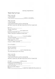 English worksheet: Wavin flag by Knaan