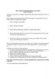 English worksheet: Highly Effective Teens Activity