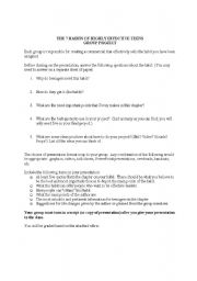 English Worksheet: Highly Effective Teens Activity