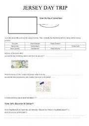 English Worksheet: Jersey Day trip