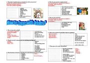 Generation Gap Lexical table Lesson 1 part b