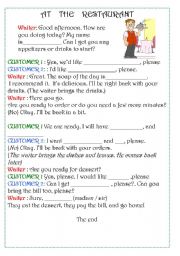 English Worksheet: Orders