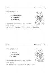 English Worksheet: activity for grammar 