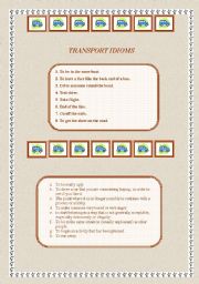 transport idioms