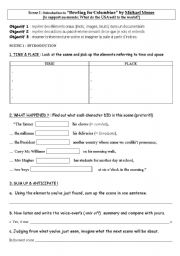 English Worksheet: Bowling for Columbine exploitation 