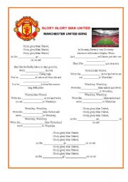 English Worksheet: Football song3. Fill in the gaps.