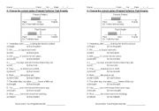 English Worksheet: Present Perfect VS Past Simple