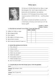 English Worksheet: Personal identification