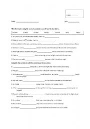 English Worksheet: Simple past - regular & irregular