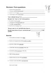 English worksheet: Questions