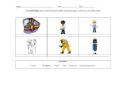 English Worksheet: Community Helpers